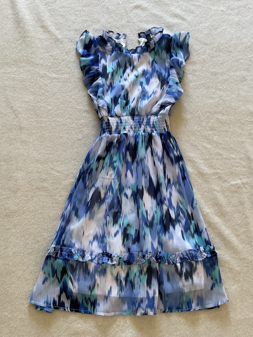 Aqua Girls Blue Dress